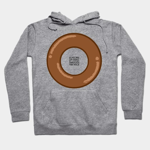 Donut's Wisdom Hoodie by NewSignCreation